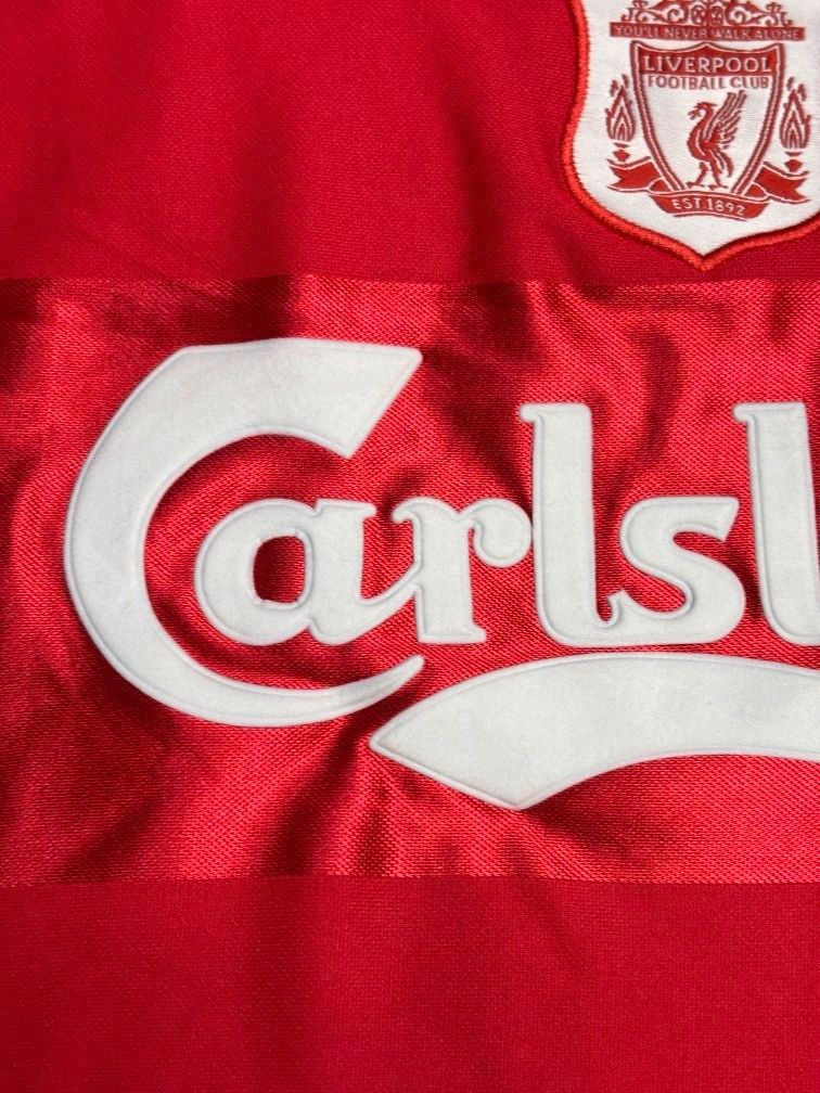 Retro Liverpool FC 2001 UEFA Final Home Jersey