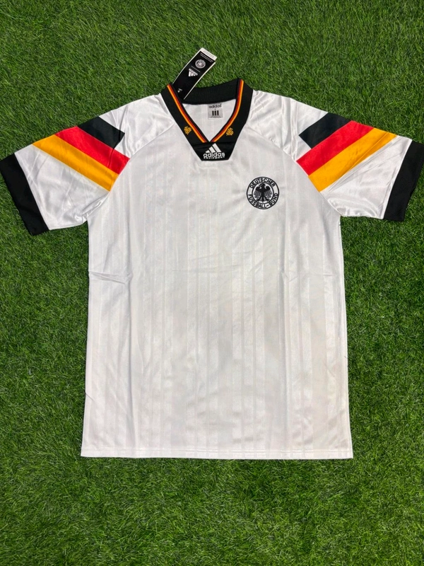Retro Germany 1992-94 Home Jersey Half Sleeve