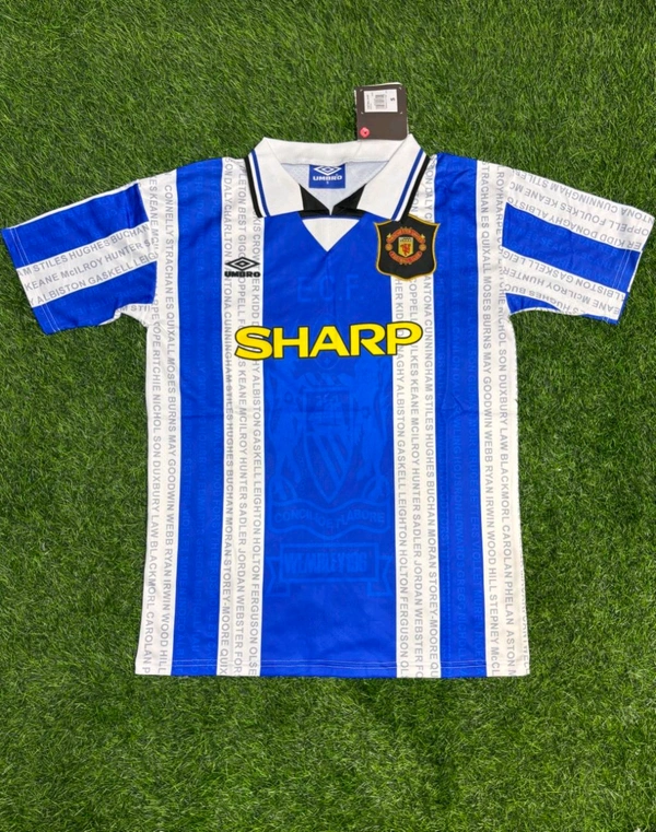 Retro Manchester United 1994/96 3rd Kit Half Sleeve 
