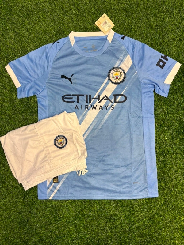 Manchester City 25/26 Home Fan Edition With Short