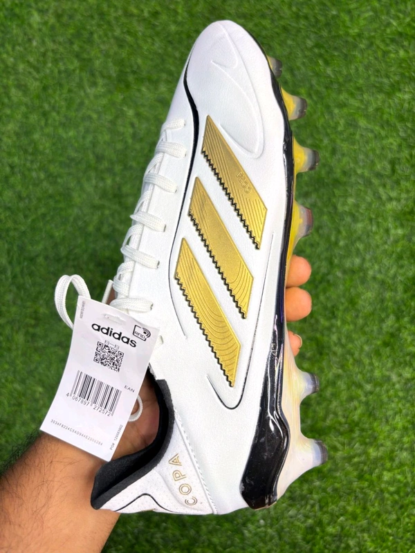 Copa Pure 3 White Gold Colour FG With Lace 