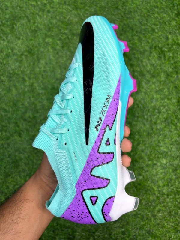 Mercurial Superfly 9 Elite Sky-blue Low-top FG With Lace 