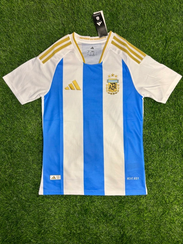 Argentina 2025 Home Jersey Player Edition Half Sleeve