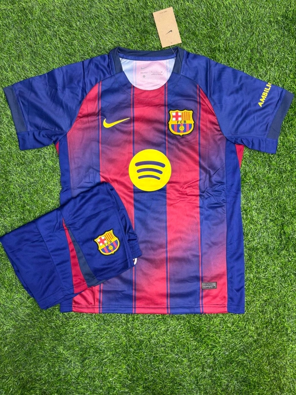 FC Barcelona 25/26 Home Kit Fan Edition With Short 