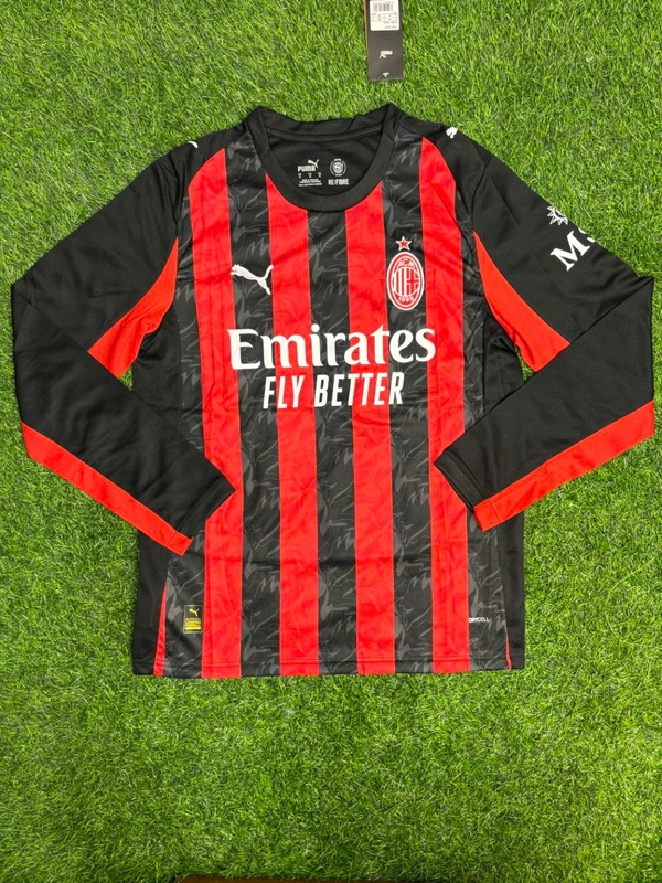 AC Milan 25/26 Home Kit Master Edition Full Sleeve 