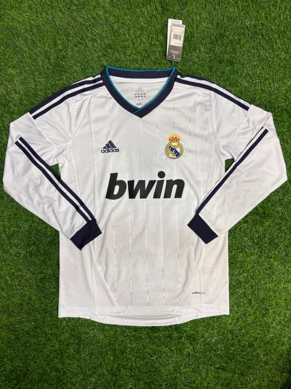 Retro Madrid 2012-13 Home Kit Full Sleeve 
