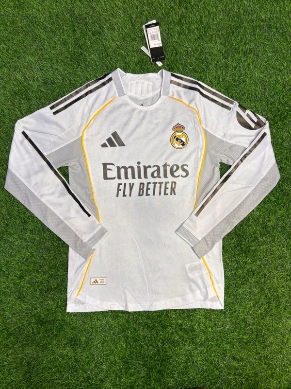 Madrid 25/26 Home Kit Player Edition Full Sleeve 