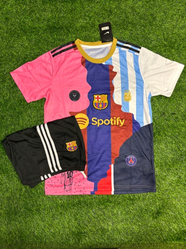 Messi Tribute Combo Jersey Fan Edition With Short 