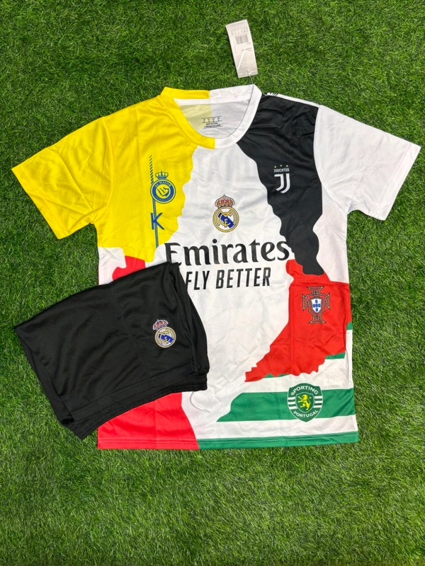 Cristiano Ronaldo Tribute Combo Jersey Fan Edition With Short 