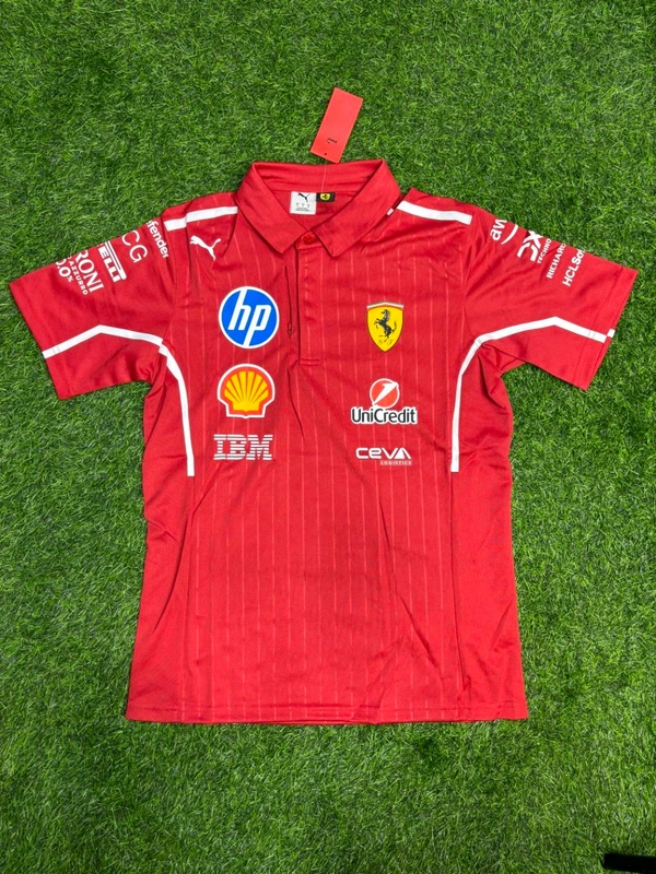 Scuderia Ferrari F1 Team Red Polo Shirt