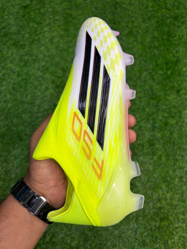 F50 Elite Light Yellow Colour Low-top FG Without Lace 