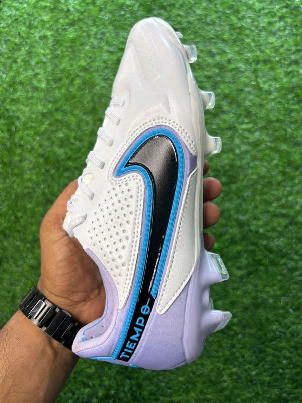 Tiempo Legend 9 Elite White Low-top FG With Lace 