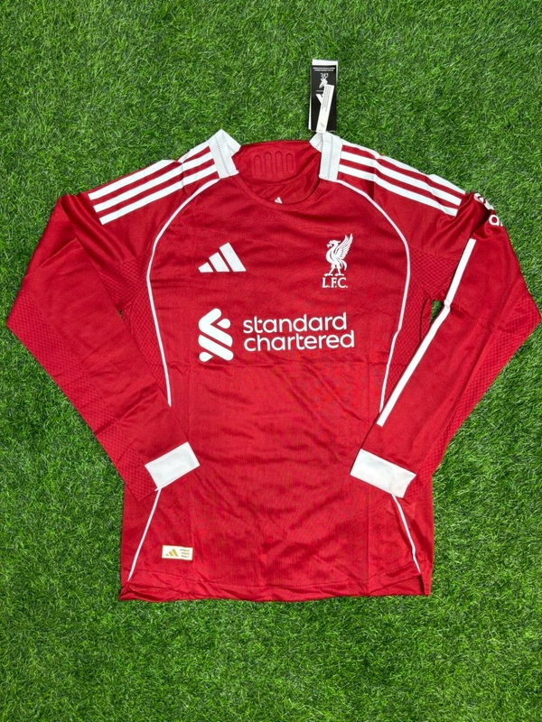 Liverpool FC 25/26 Home Kit Player Edition Full Sleeve