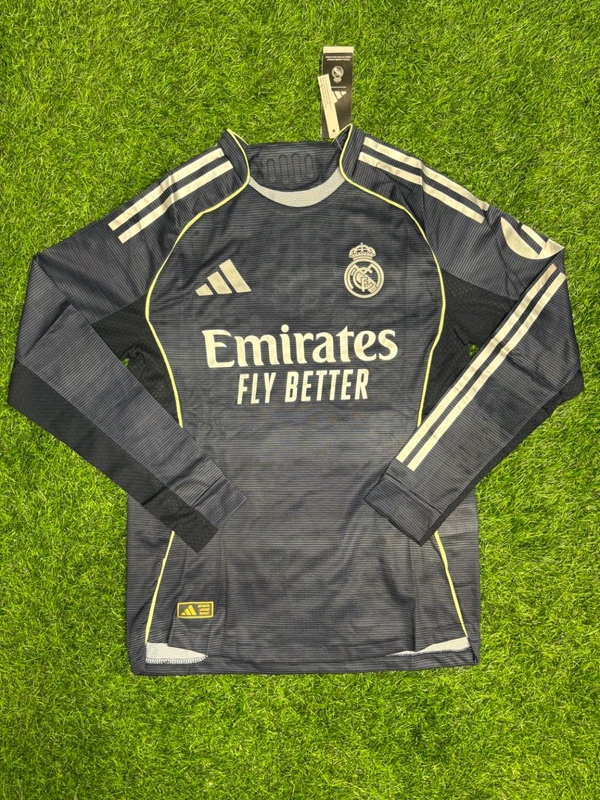 Madrid 25/26 Away Kit Player Edition Full Sleeve 