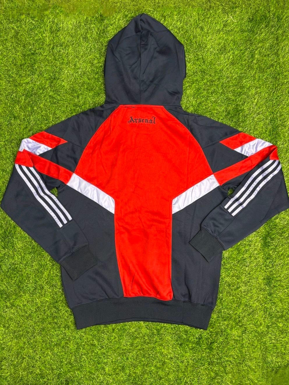 Arsenal FC 2025 Red And Navy Blue Colour Training Suit Set