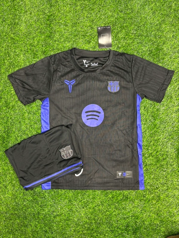 Kid's FC Barcelona X Kobe Bryant 25/26 Pre-match Kit Fan Edition With Short 