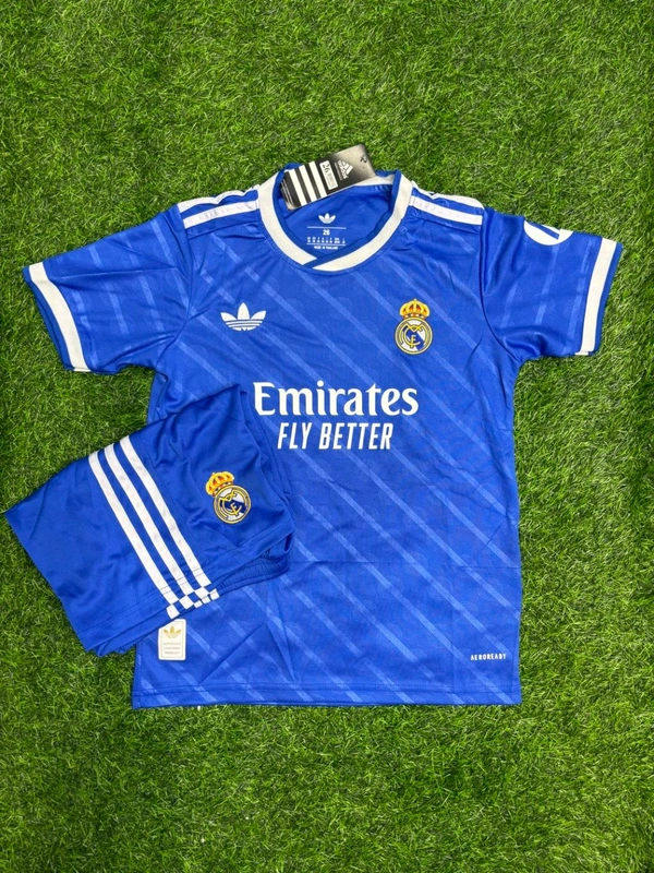Kids Madrid 25/26 3rd Kit Fan Edition With Short