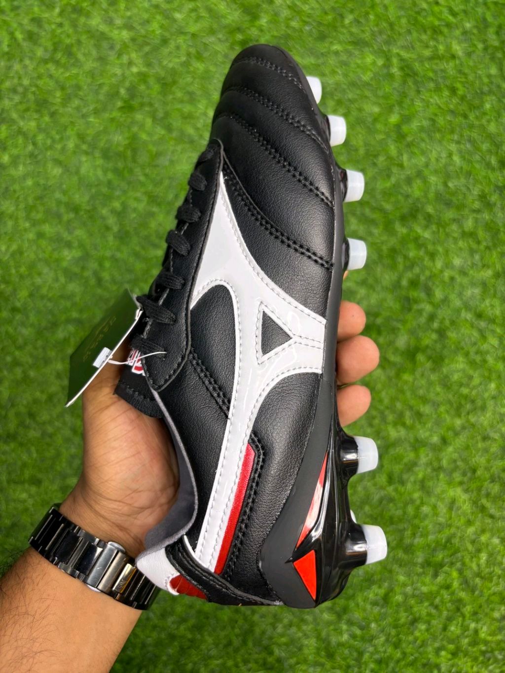 Mizuno Morelia II Black Low-top With Lace FG