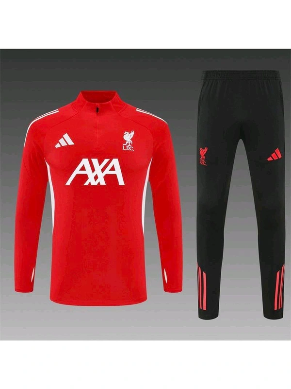 Liverpool FC Red And Black Colour Training Suit 