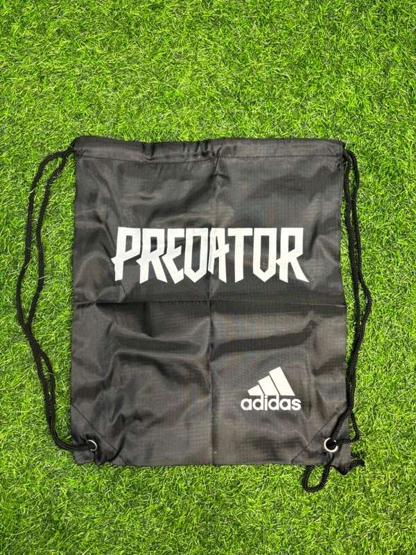 Predator Black Colour Drawstring Bag/Kit Bag
