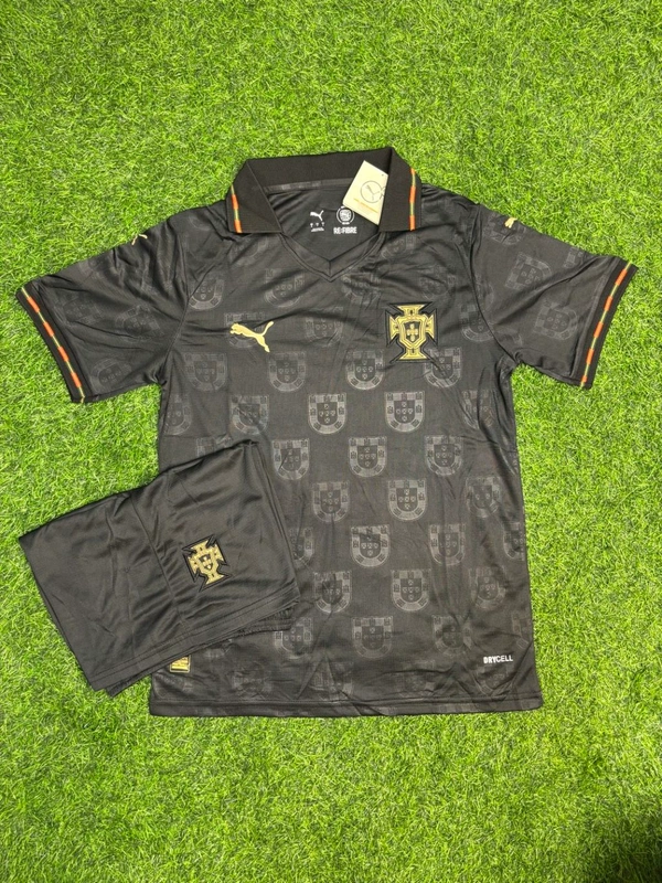 Portugal 2026 World Cup Black Panther Kit Fan Edition With Short