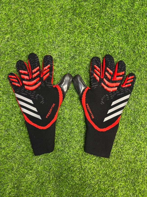 Predator Pro Black And Colour Goalkeeper Gloves 