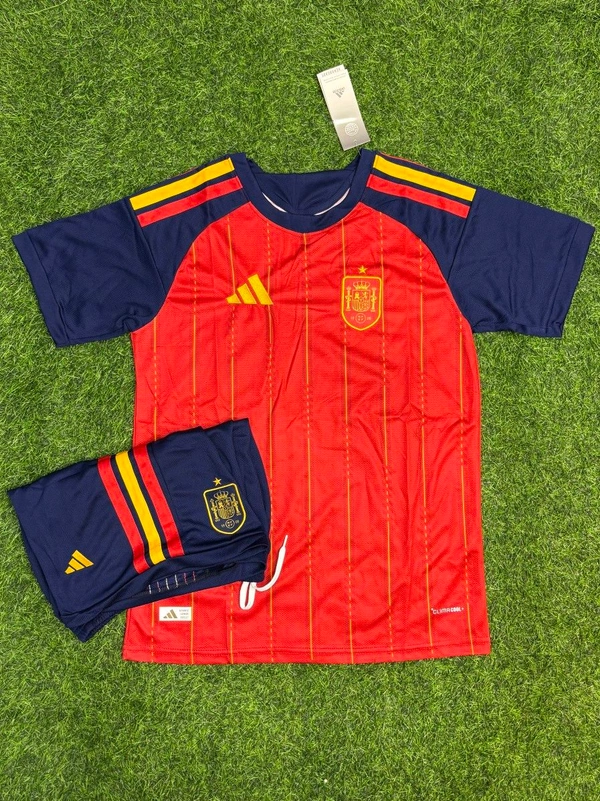 Spain 2026 World Cup Home Kit Fan Edition With Short 
