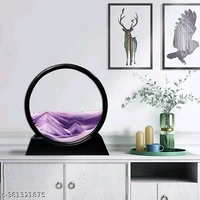 3D Dynamic Sand Art Home Decor - Purple