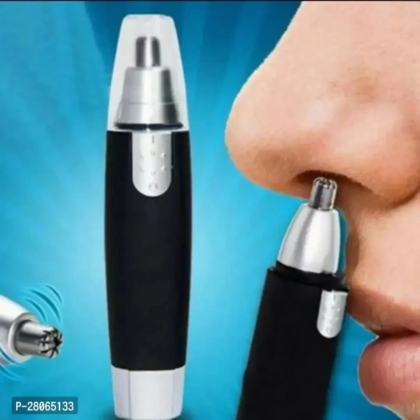 3 in 1 Electric Nose Hair Trimmer for Men& Women | Dual-edge Blades | Painless Electric Nose and Ear Hair Trimmer Eyebrow Clipper, Waterproof, Eco-/Travel-/User-Friendly