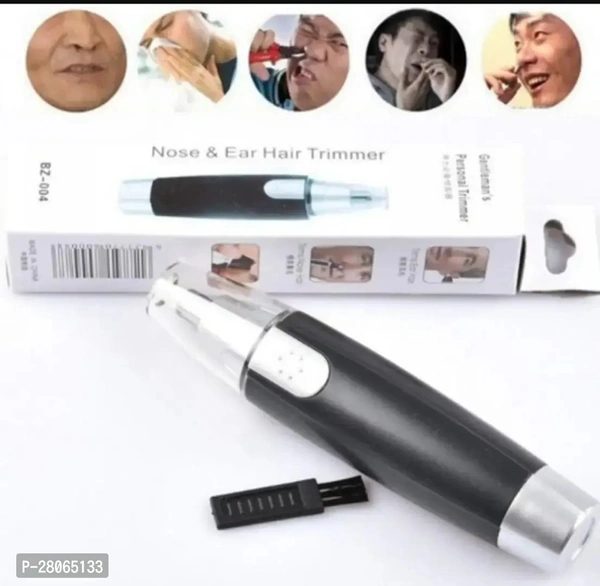 3 in 1 Electric Nose Hair Trimmer for Men& Women | Dual-edge Blades | Painless Electric Nose and Ear Hair Trimmer Eyebrow Clipper, Waterproof, Eco-/Travel-/User-Friendly