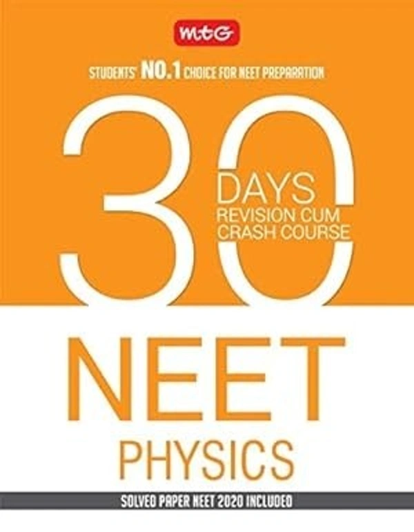 30 Days Crash Course for NEET - Physics   9789390801121