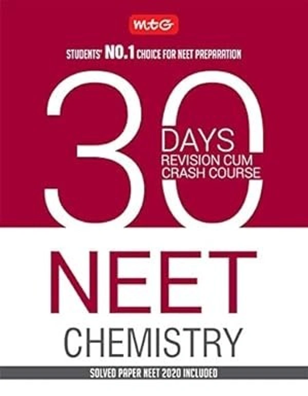 30 Days Crash Course for NEET - Chemistry  9789390801138