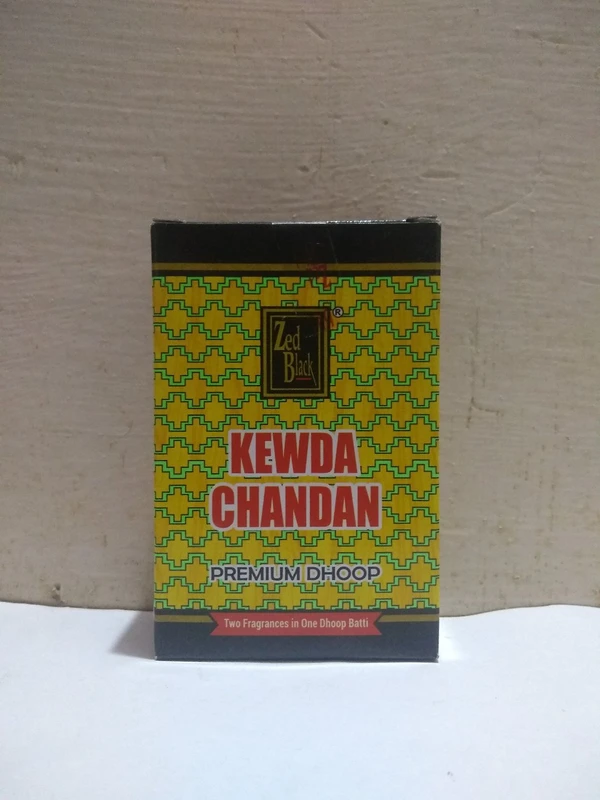 Dhup Zed Black Kewda Chandan Kaccha Kathi - 1pac (20pcs)