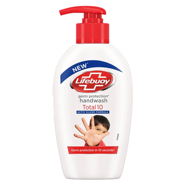 Lifebuoy Hand Wash (Buy Pump Get Refill Free) - 190