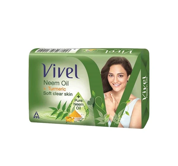 Vivel Neem Oil & Aloevera Soap - 57g