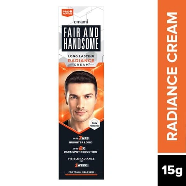 Emami Fair & Handsome Long Lasting Radiance Cream Sun Protection - 15 GM