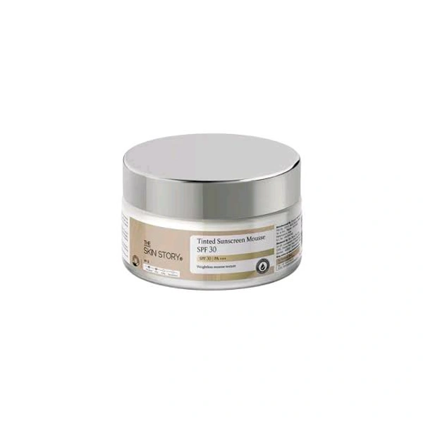 Skin Story  The Skin story Tinted Sunscreen Mousse Spf 30 Pa++ - 40 GM