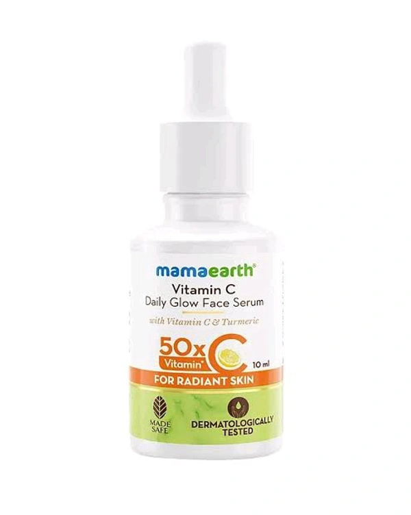 Mamaearth Vitamin C Daily Glow Face Serum  - 10 Ml
