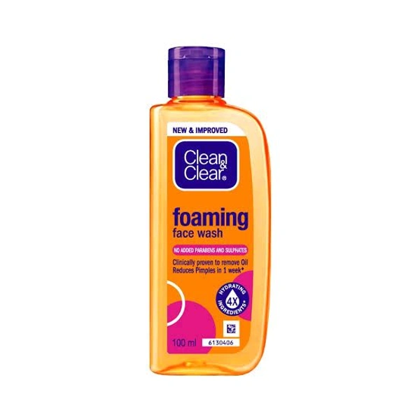 Clean & Clear Foaming Facewash - 100 Ml