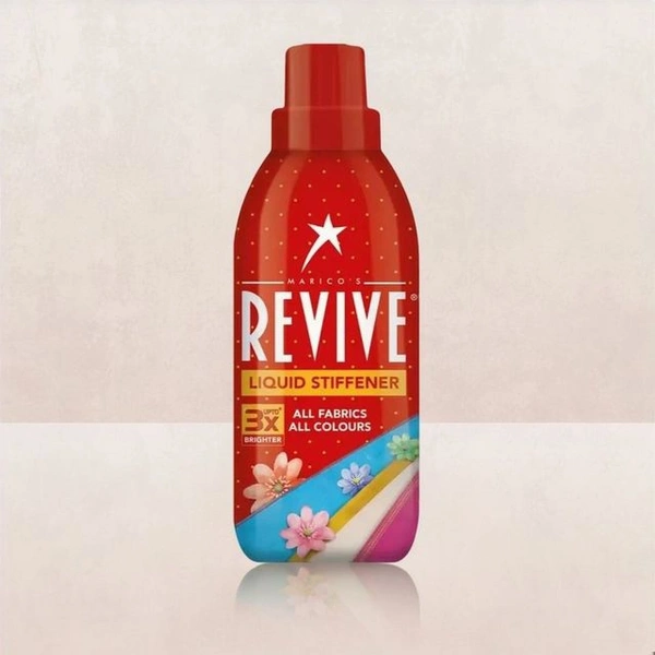 Revive  Marico's Revive Liquid Stiffener  Upto 3 X Brighter All Fabrics All Colours  - 200 GM