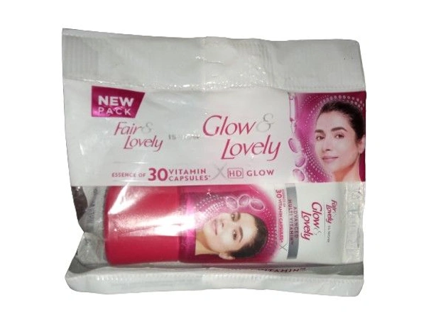 Fair & Lovely Is Now Glow Lovely HD Glow Essence Of 30 Vitamin Capsules  - 15 GM