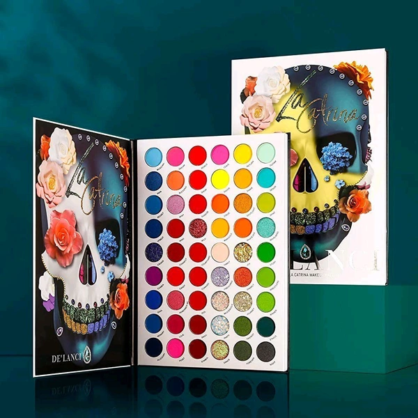 Me-on Lacatrina Me-on Ultra HD Eyeshadow Palette 54 Colour  - 54 Colour