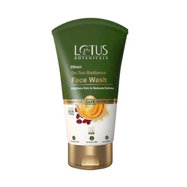 Lotus Botanicals Ubtan De- Tan Radiance Face Wash  - 100 Ml