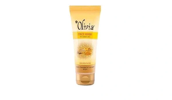 Olivia Facewash For Radiant Skin Golden Glow Gold Chandan & Turmeric  - 60 Ml