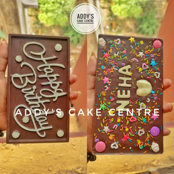 ADDYS' CHOCOLATE CENTRE Happy Birthday Customised Chocolate With Name - Bourbon