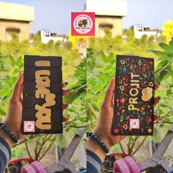 Customised love Chocolate Diary Milk Flavour