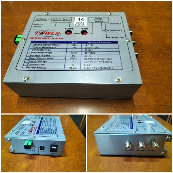 power 5v Battery Back-Up Node  - Dual Battery