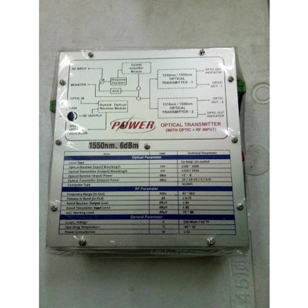 Power 6 dBm 1550nm Transmitter. (Optical + RF Input)