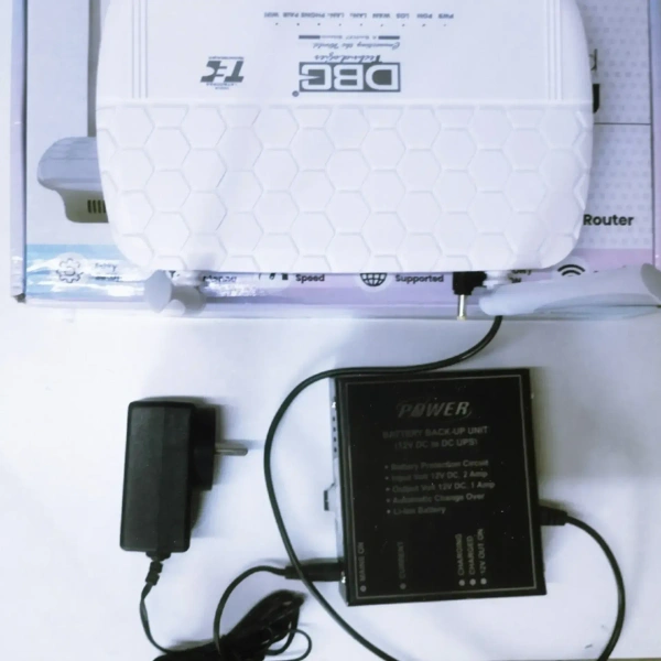 Power Battery Backup Unit For Jio Airtel Bsnl Wifi Router