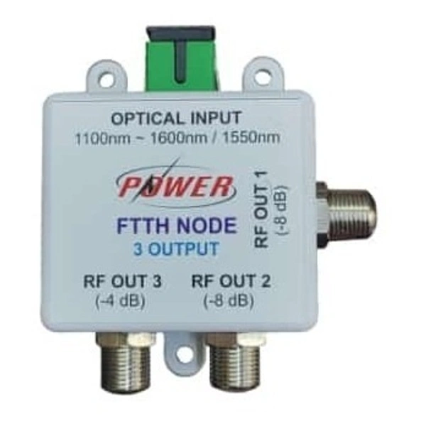 Power New Passive FTTH 3 Out  - Without Filter Female Pin (1100nm to 1600nm)